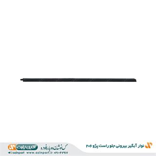 نوار آبگیر بیرونی پژو 206 جلو راست