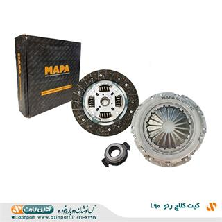 دیسک و صفحه کلاچ رنو L90 با بلبرینگ برند ماپا (MAPA)