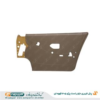 رودری پژو 405 قدیم قهوه ای جلو راست